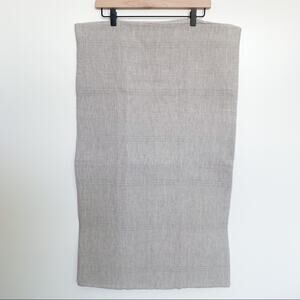 Restoration Hardware Banded Washed Linen King Sham